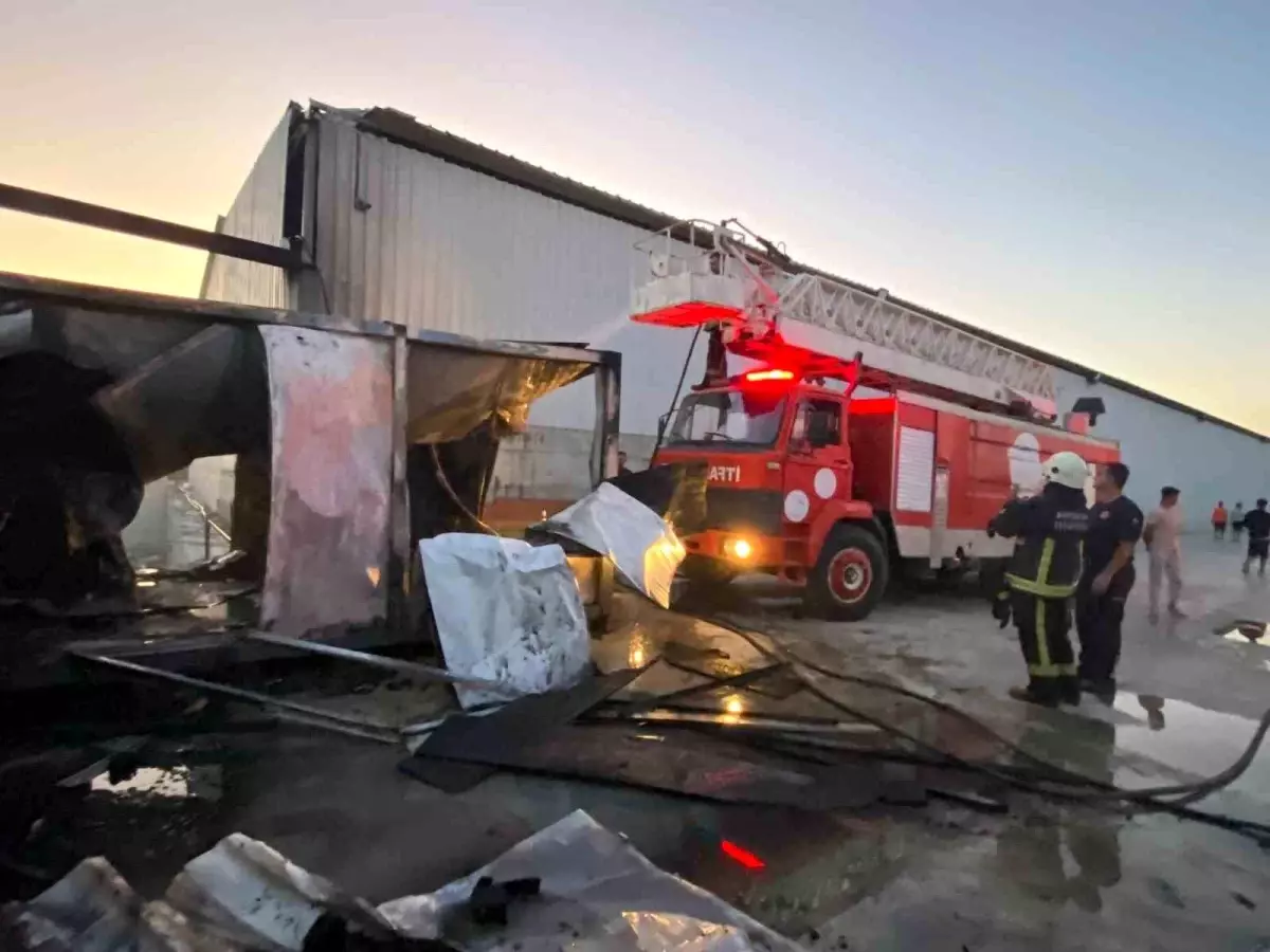 Antalya'da İşçi Konteynerinde Yangın: Olayla İlgili İnceleme Başlatıldı