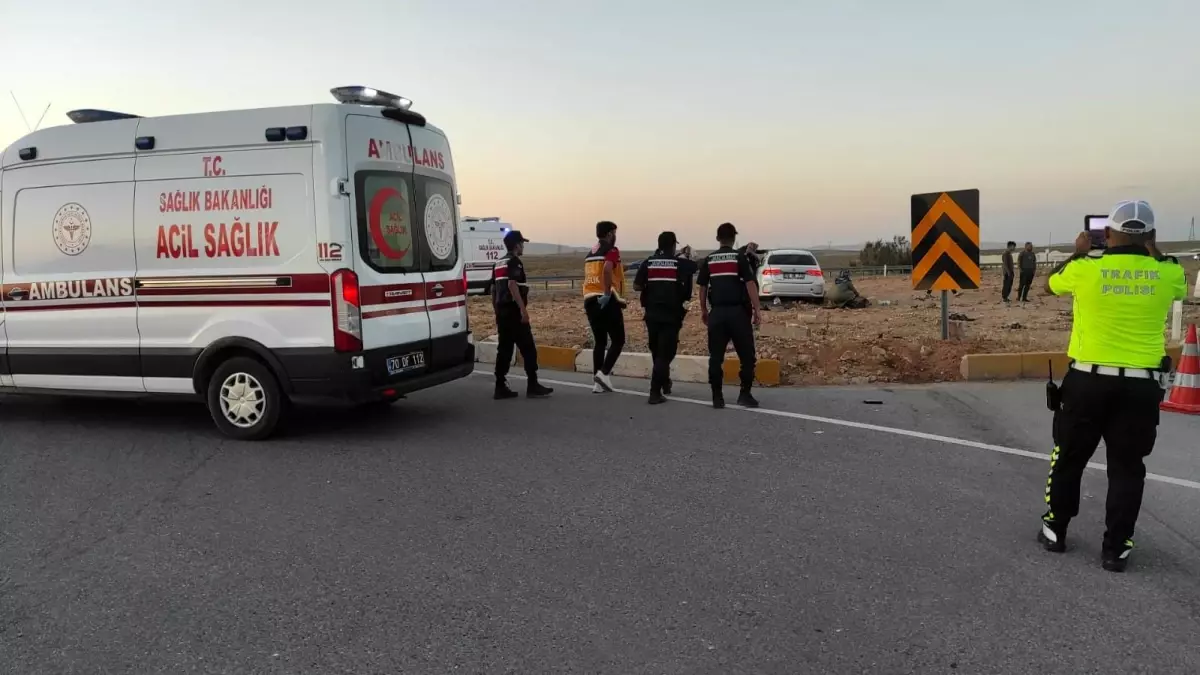 Karaman'da Trafik Kazası: 5 Yaralı