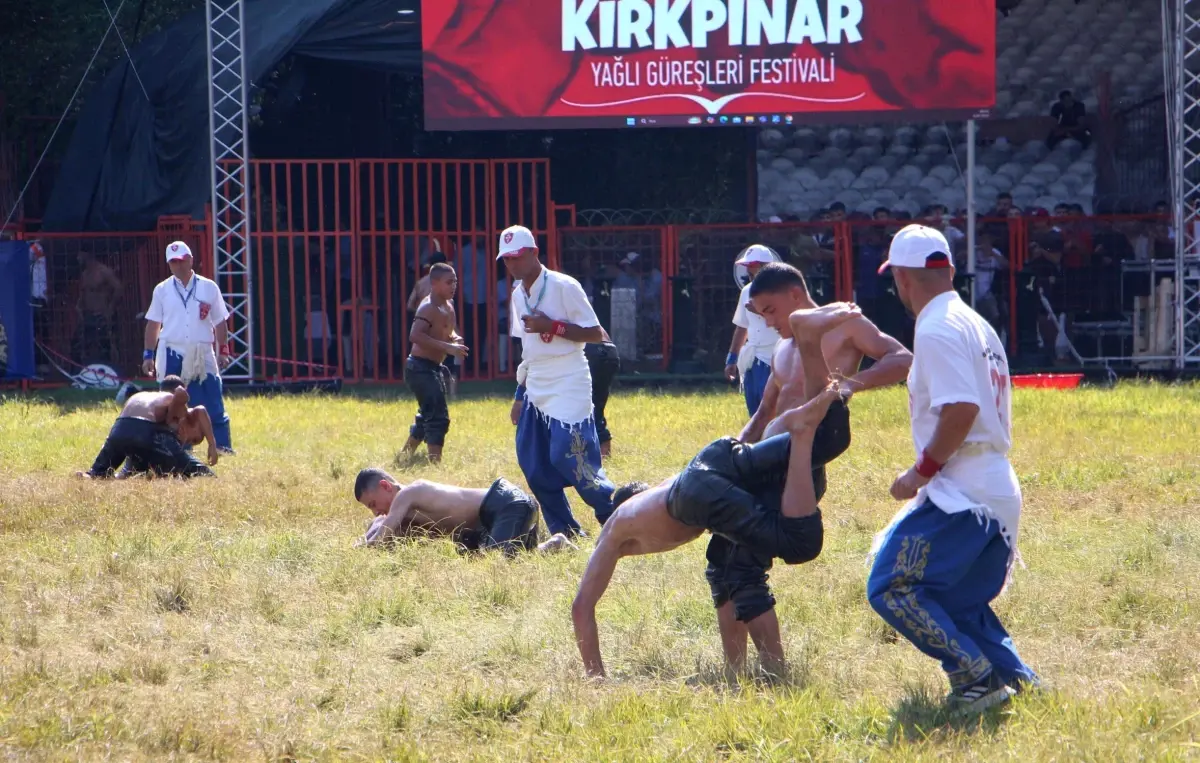 664. Tarihi Kırkpınar Yağlı Güreşleri Final Günü Coşkusu