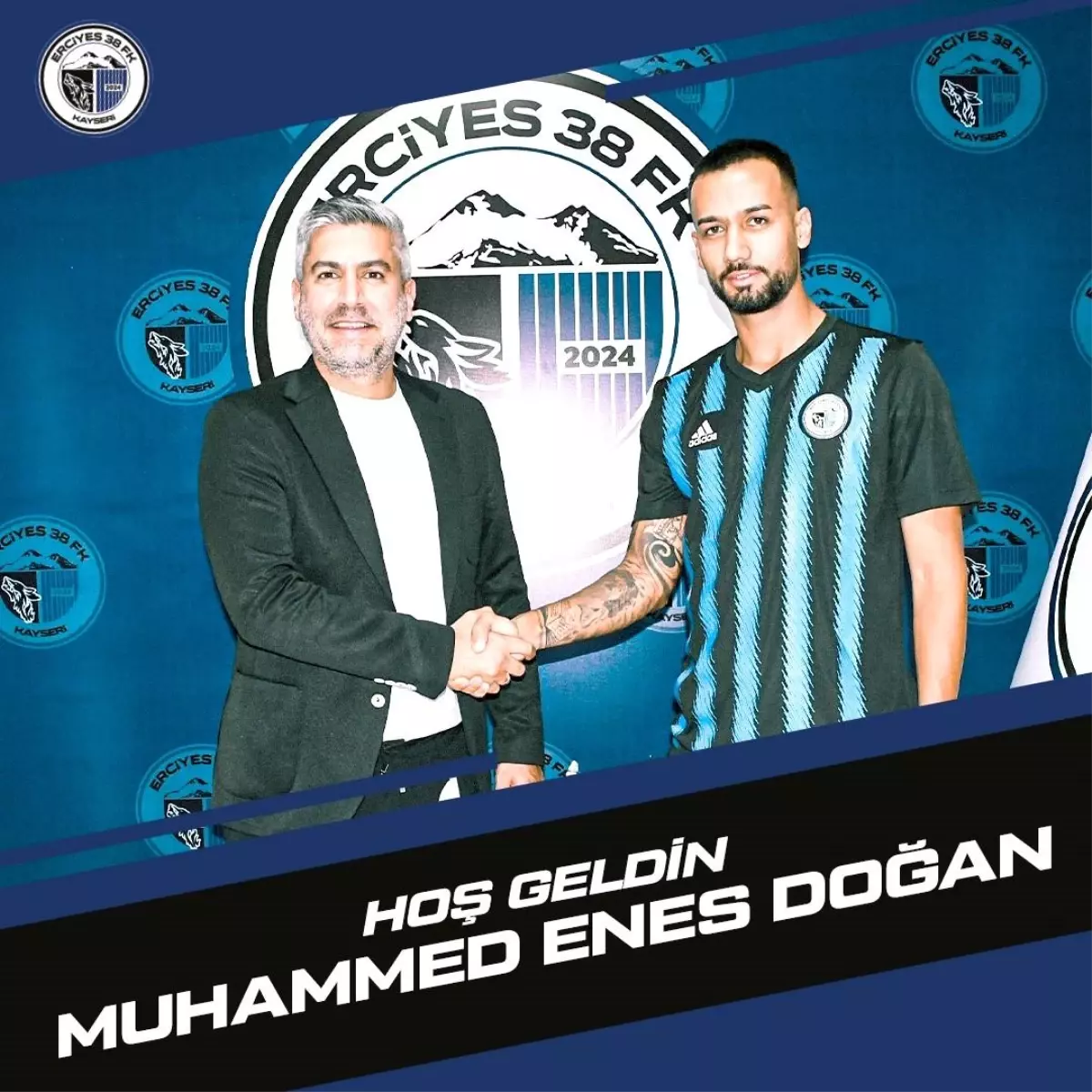 Erciyes 38 Futbol Kulübü, Muhammed Enes Doğan ile Anlaştı