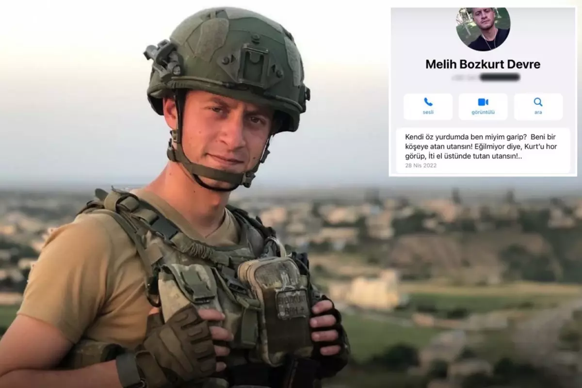 3 yıldır naaşı bulunamayan Şehit Üsteğmen Melih Bozkurt'un WhatsApp mesajı yürekleri burktu
