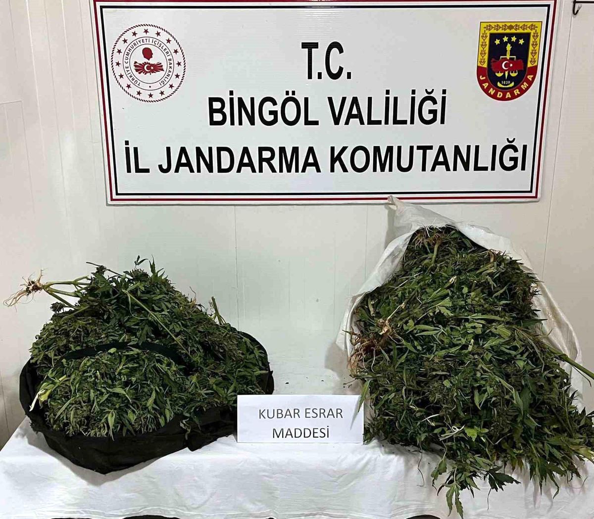 Bingöl'de Uyuşturucu Operasyonu: 17 Kilo Esrar Ele Geçirildi
