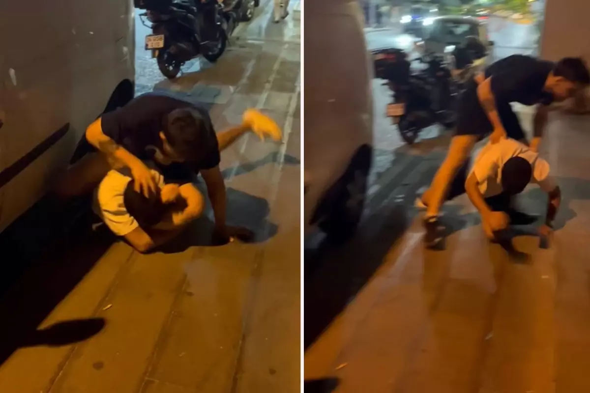 Sosyal Medya Tartışması Sokak Ortasında Kavgaya Dönüştü: Gençlerin Arasına Giren Arkadaşların Şaşırtıcı Tepkisi!