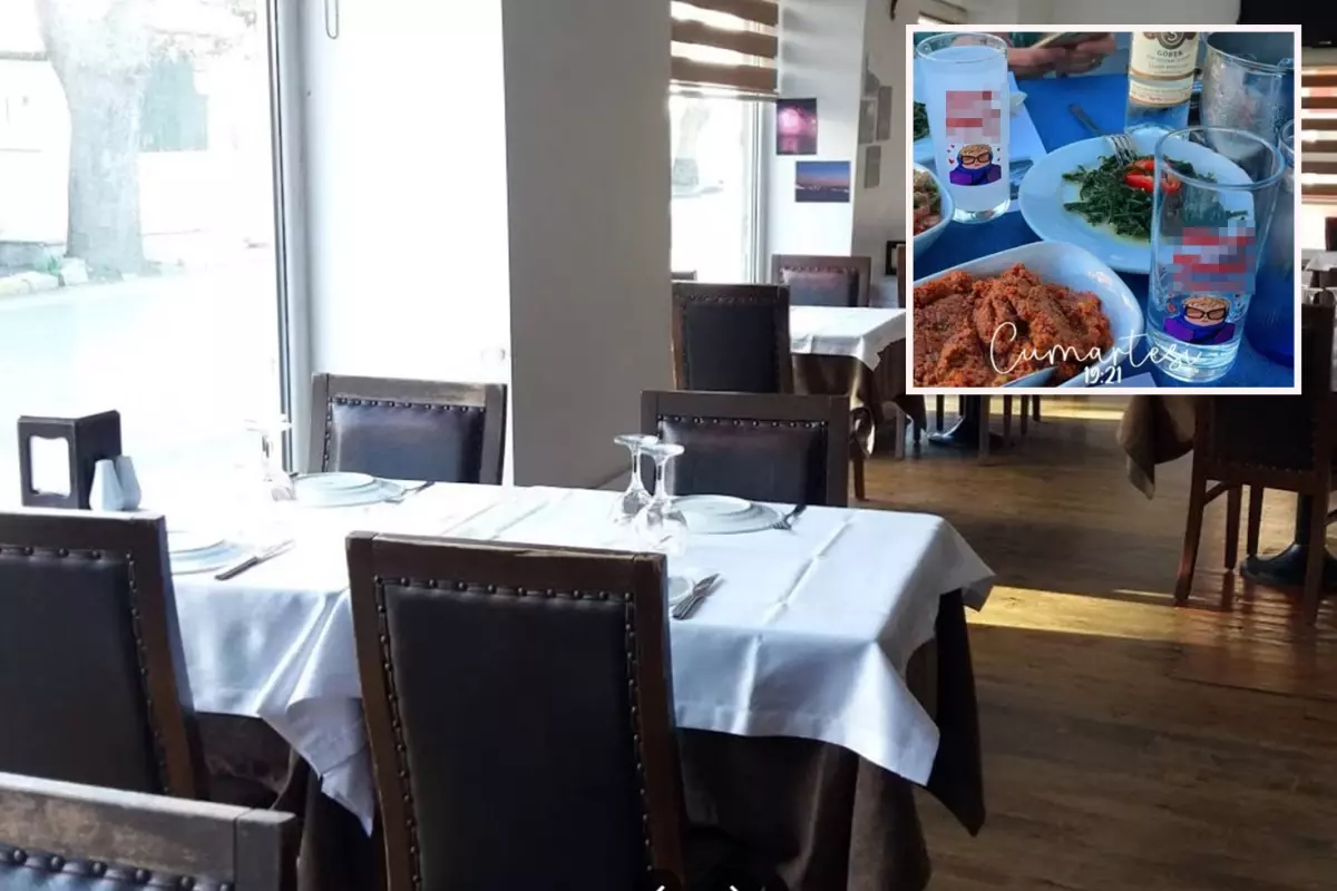 İstanbul'daki restoranda skandal! Ağza alınmayacak küfürleri bardaklara bastılar