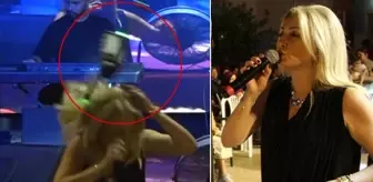 Sahnedeyken başına drone çarptı! Sanatçı Nurcan Altınok'tan soğukkanlı tepki