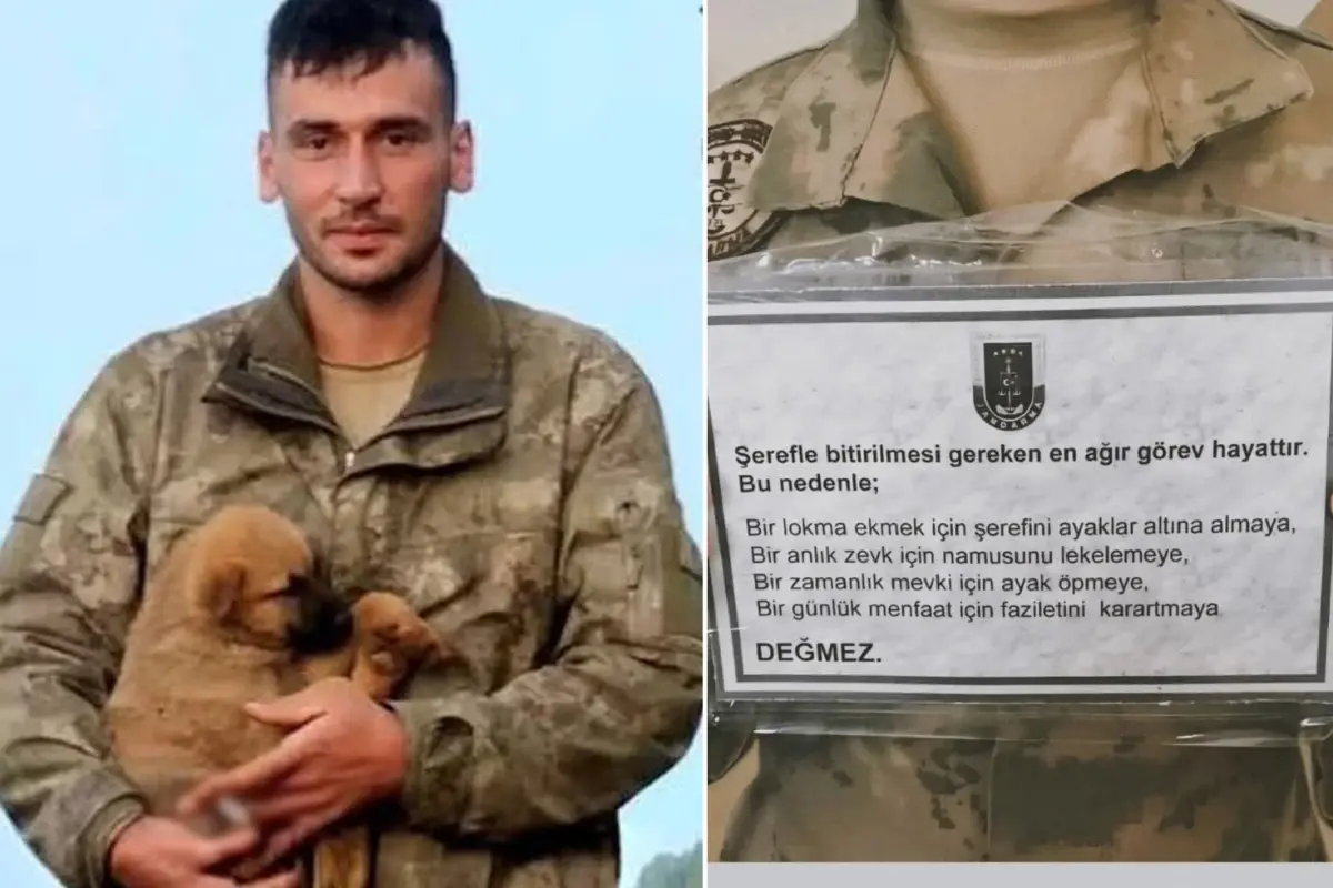 Şehit askerin son mesajı: Şerefle bitirilmesi gereken en ağır görev hayattır