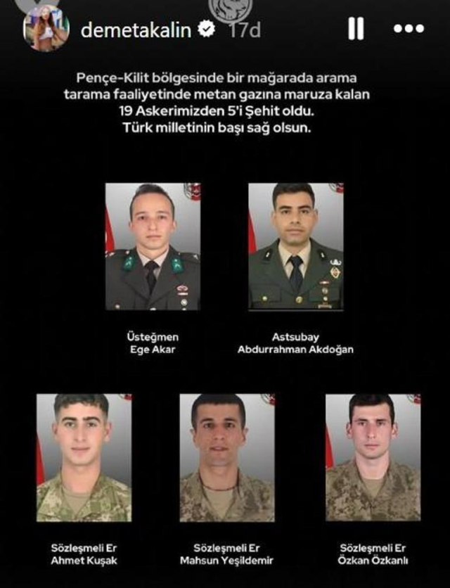 Martyr news broke hearts! Condolence messages from famous names poured in