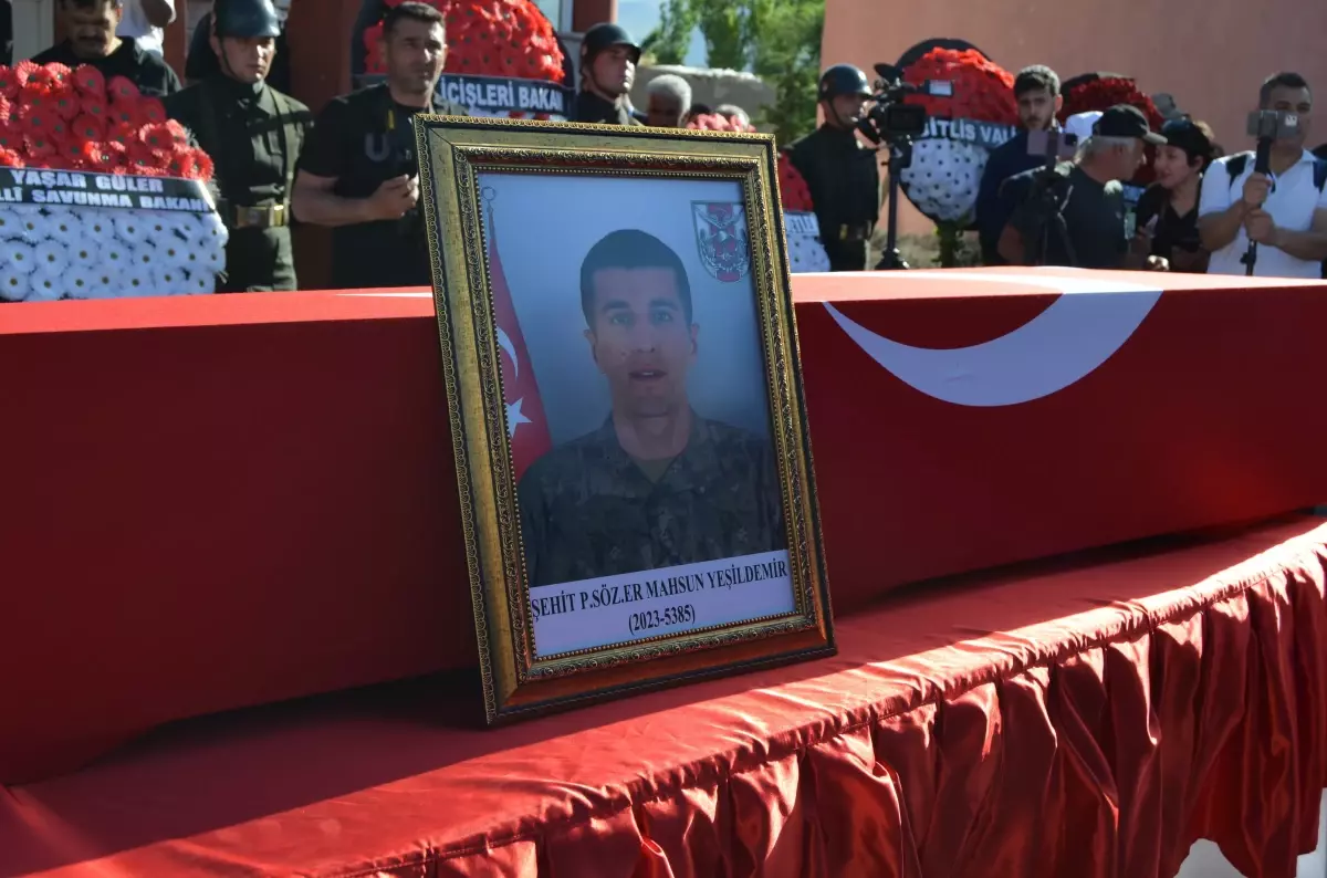 Metan Gazından Etkilenen Asker Şehit Oldu, Memleketinde Uğurlandı