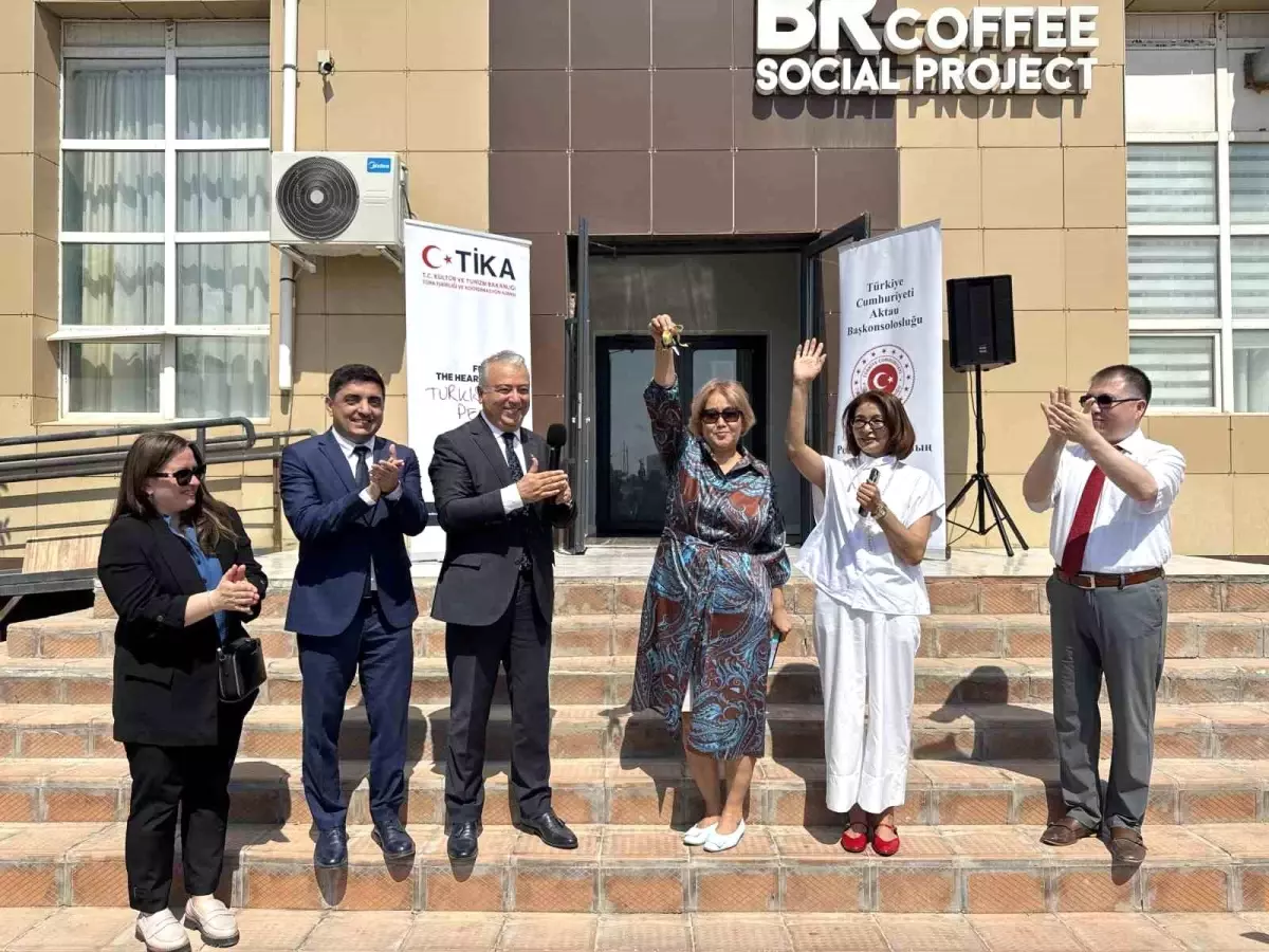 TİKA'dan Kazakistan'daki Engelli Rehabilitasyon Merkezine Destek