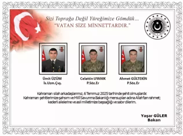 Ümit Üzüm kimdir? Kahraman Şehit İstihkam Uzman Çavuş Ümit Üzüm kaç yaşında, nereli, evli mi?