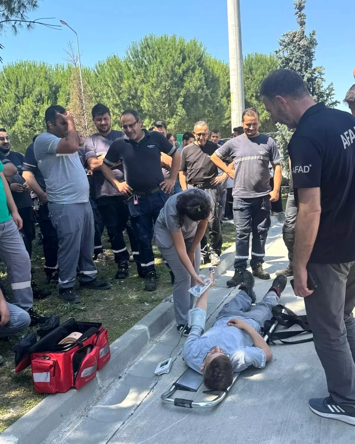Sakarya'da Yangın Söndürme ve Tahliye Tatbikatı Gerçekleştirildi