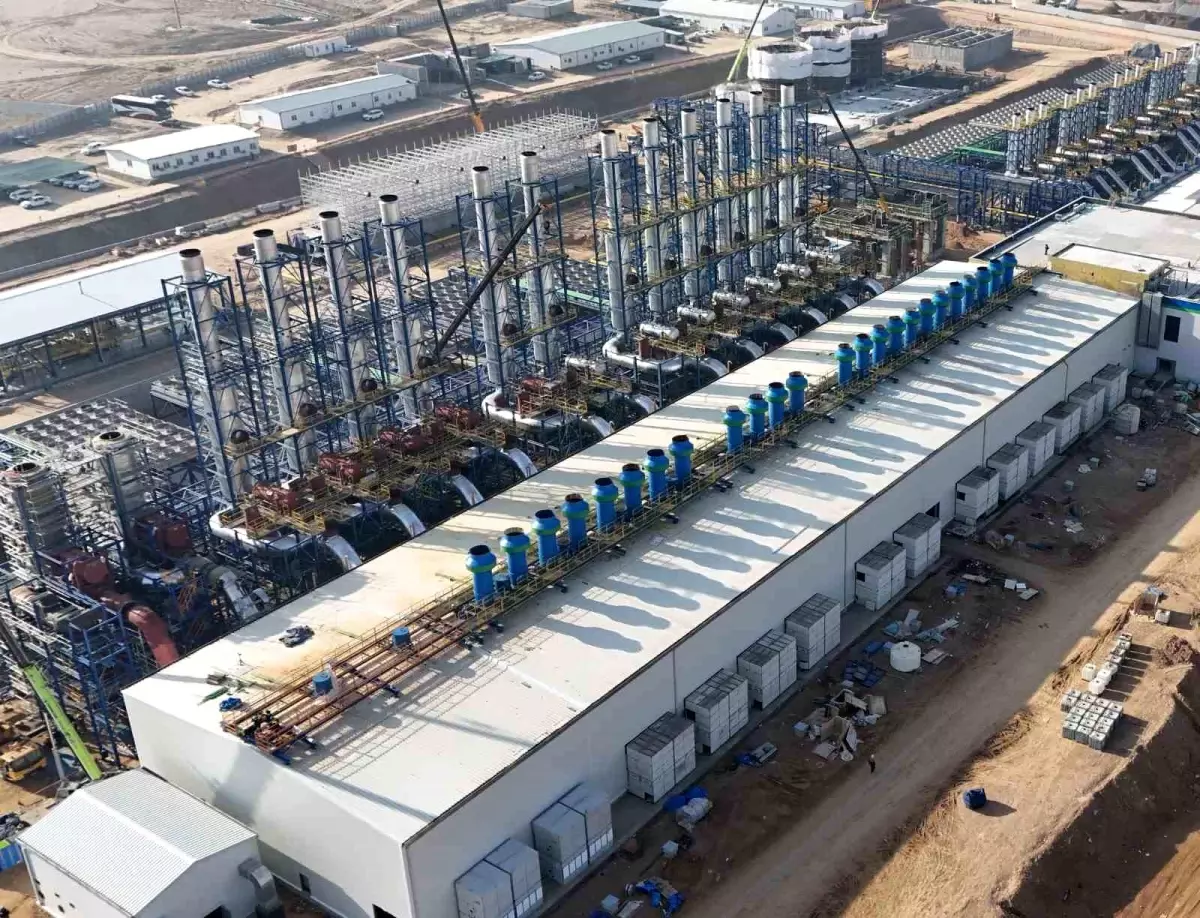 Aksa Enerji Özbekistan’da 430 MW Kapasiteli Doğal Gaz Santralini Devreye Aldı