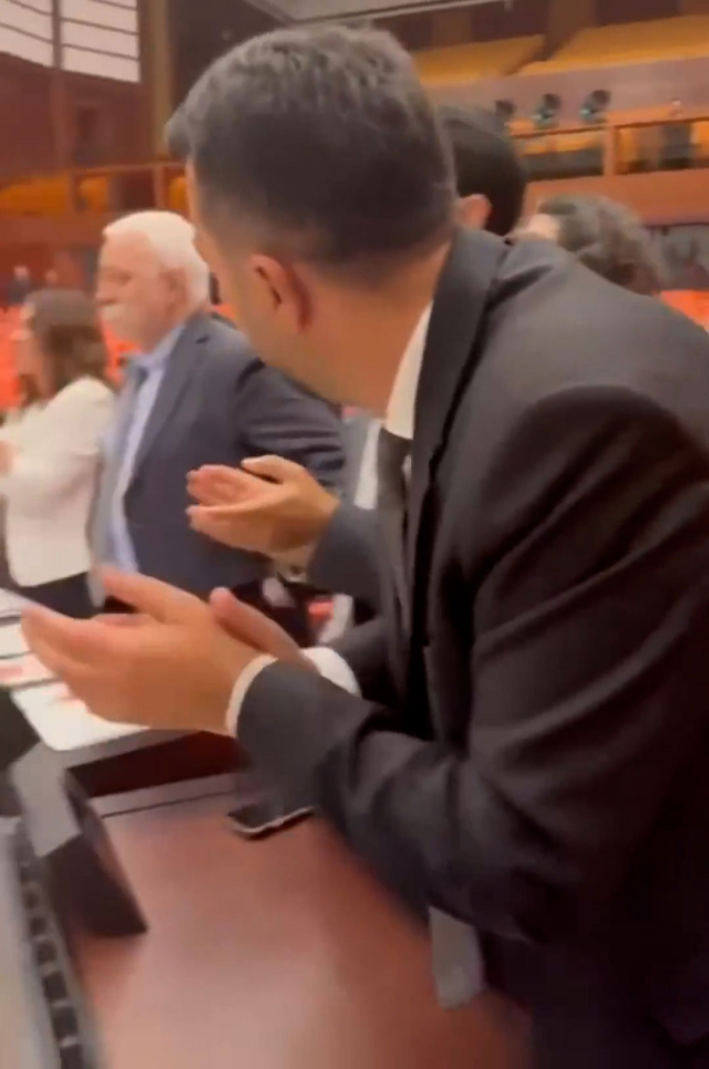 Parliament occupation for Zeydan Karalar, who was arrested from CHP