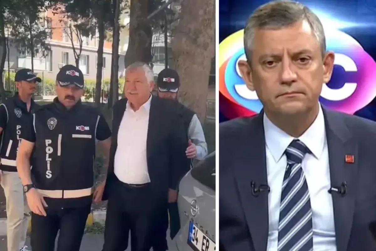 CHP lideri Özgür Özel, Zeydan Karalar'ın tutuklandığını canlı yayında öğrendi