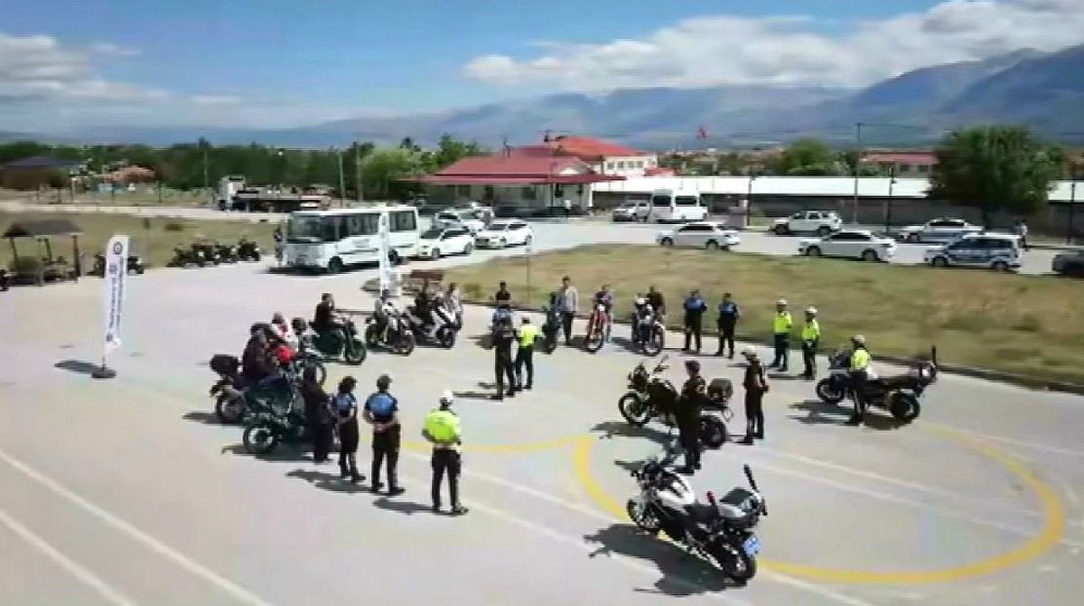 Erzincan'da Motosiklet Kazalarını Önlemek İçin Güvenli Sürüş Eğitimi