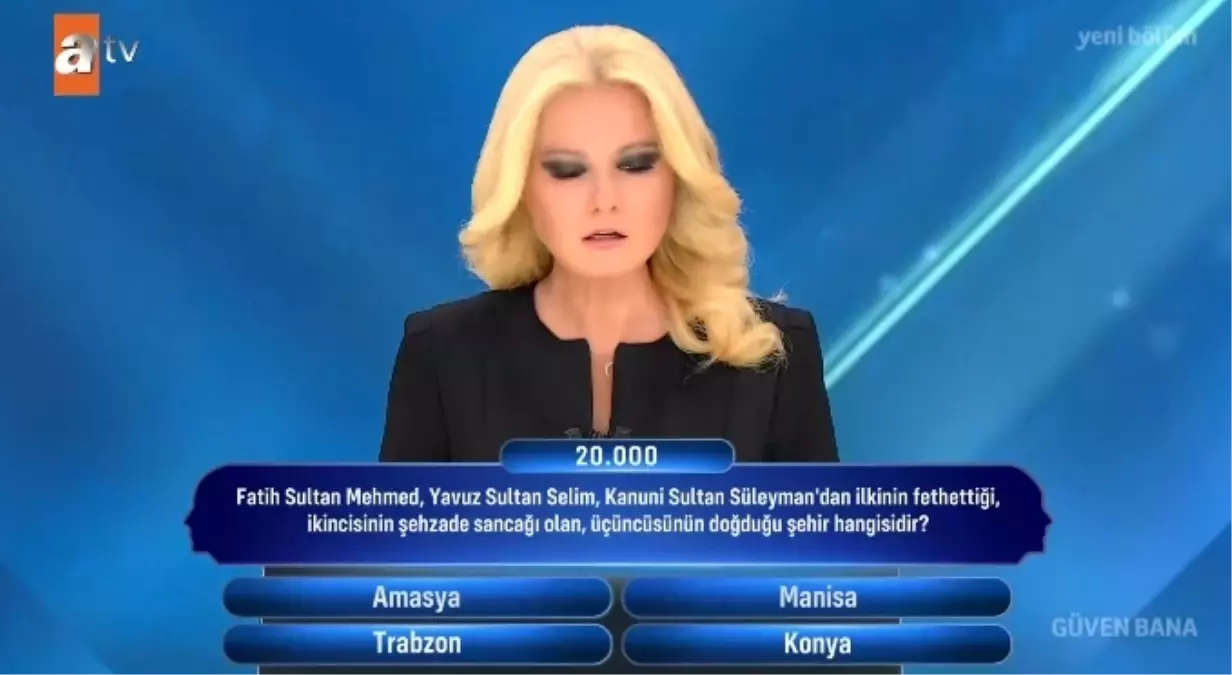 Fatih Sultan Mehmet, Yavuz Sultan Selim, Kanuni Sultan Süleyman'dan ilkinin fethettiği ikicisinin şehzade sancağı olan üçüncüsünün doğduğu şehir hangi