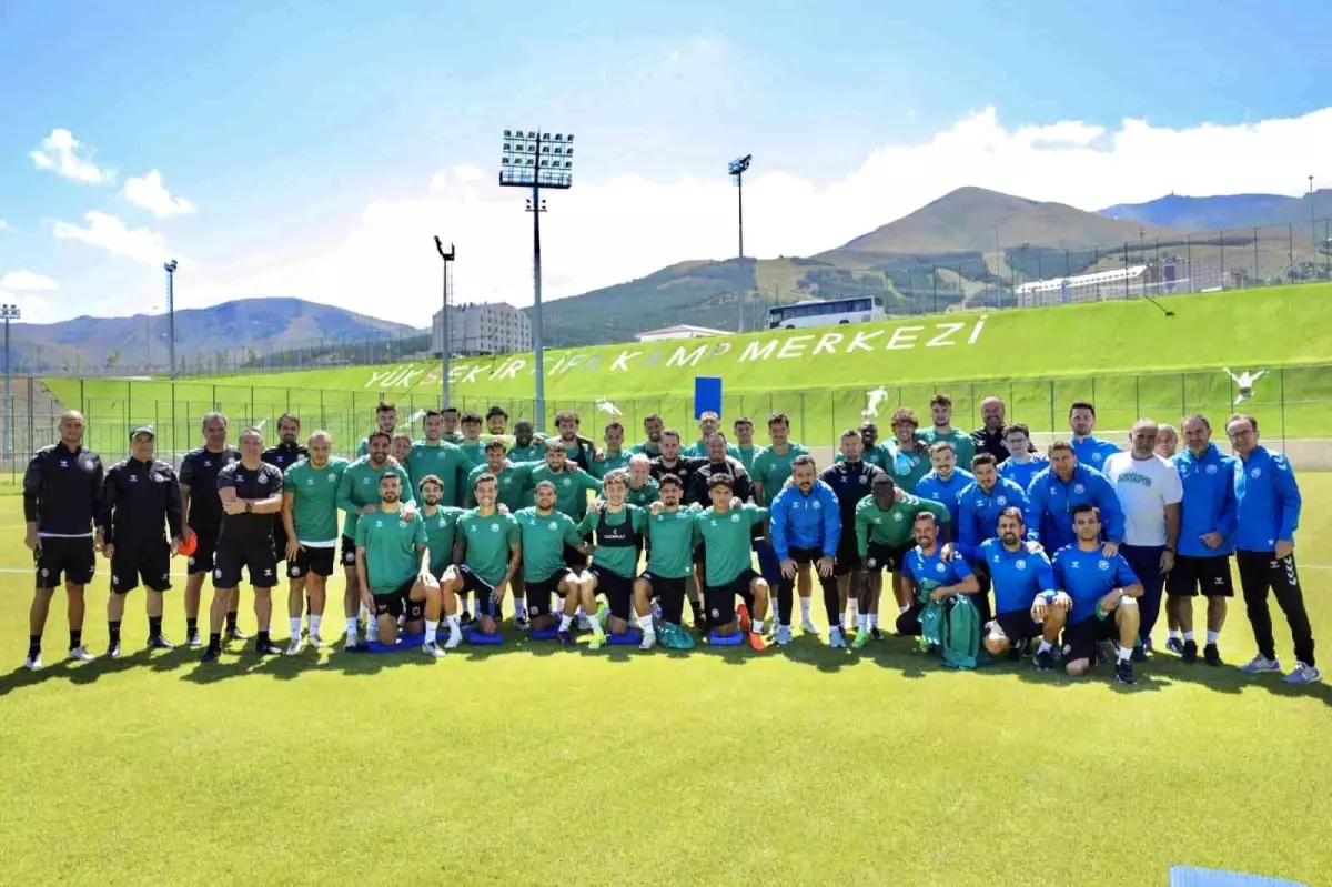 Konyaspor, Yeni Sezona Yüksek İrtifa Kampıyla Başladı