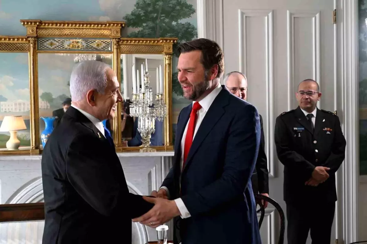 Netanyahu, Washington D.C.'de ABD Başkan Yardımcısı ile Görüştü