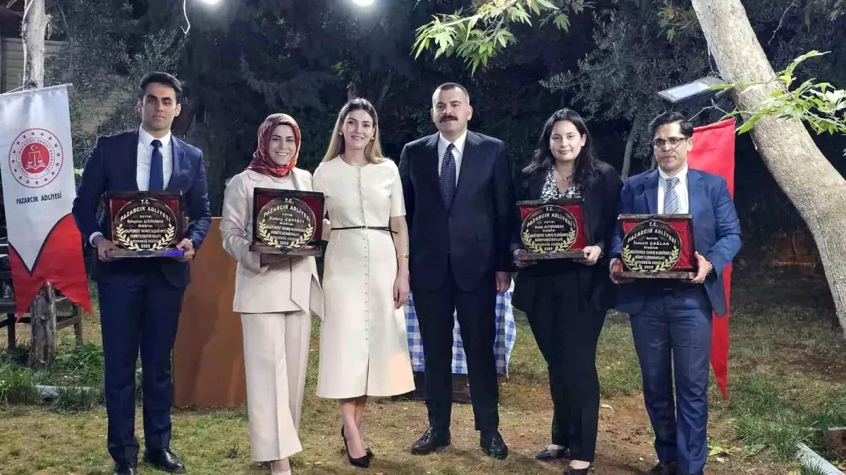 Pazarcık Adliyesi'nde Tayin Olan Hakim ve Savcılara Veda Programı