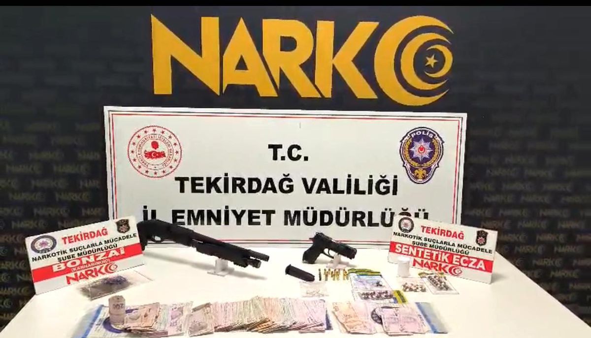 Tekirdağ'da Uyuşturucu Operasyonu: 10 Tutuklama