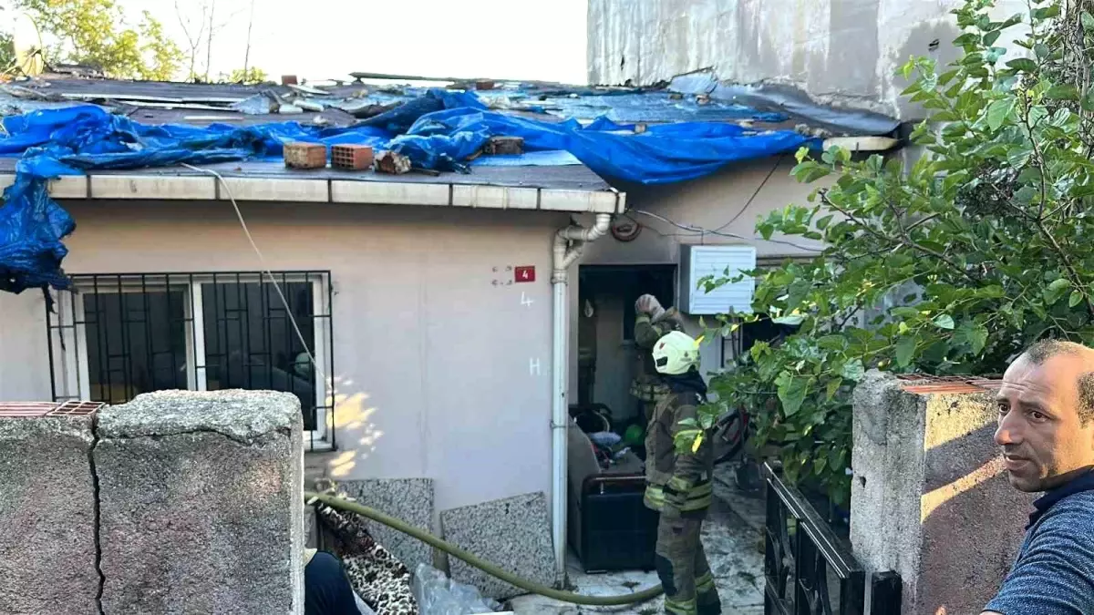 Ümraniye'de Çocuk Oyunuyla Yangın Çıkardı