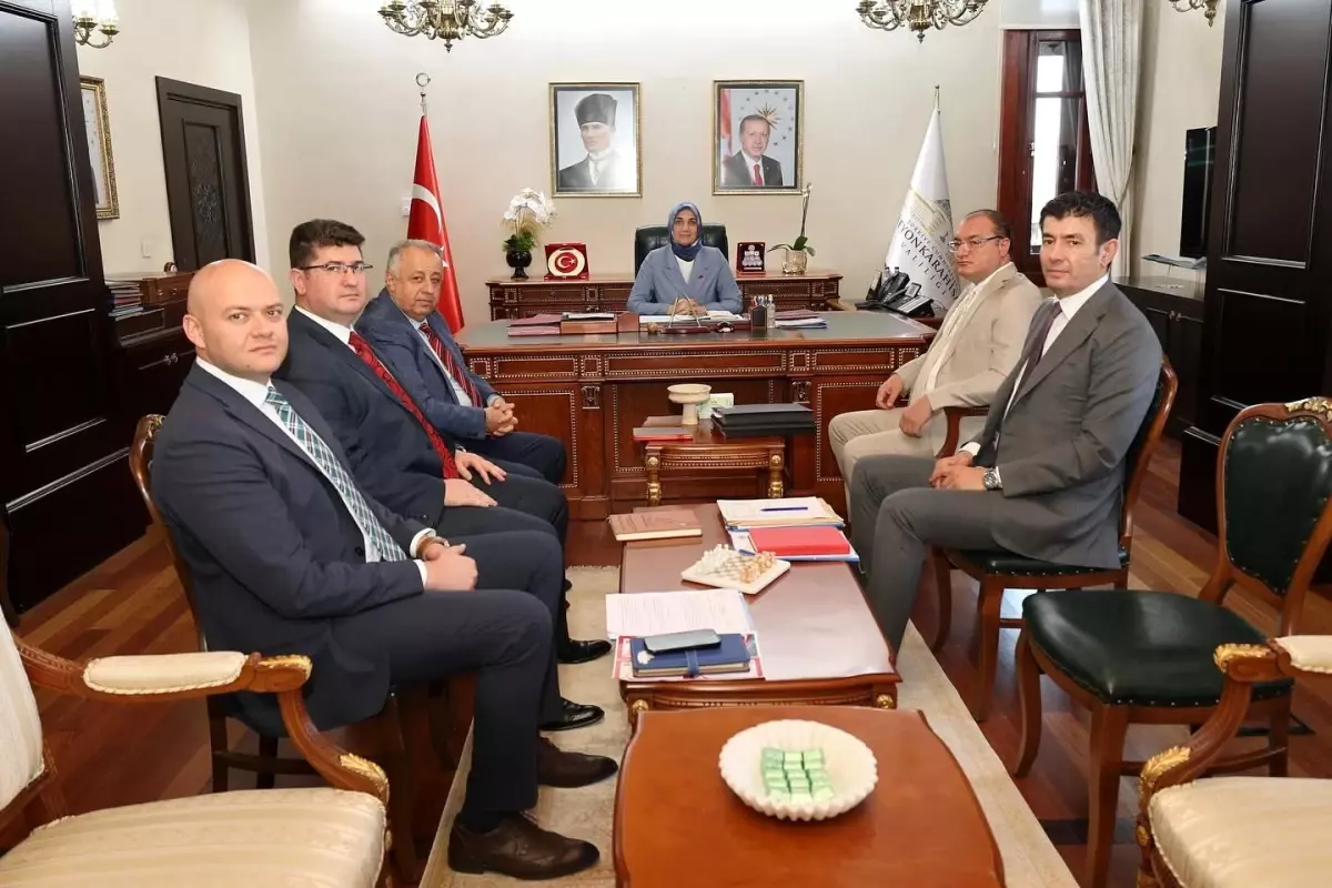 Afyonkarahisar'da Kamu Kurumları Toplantısı Gerçekleştirildi