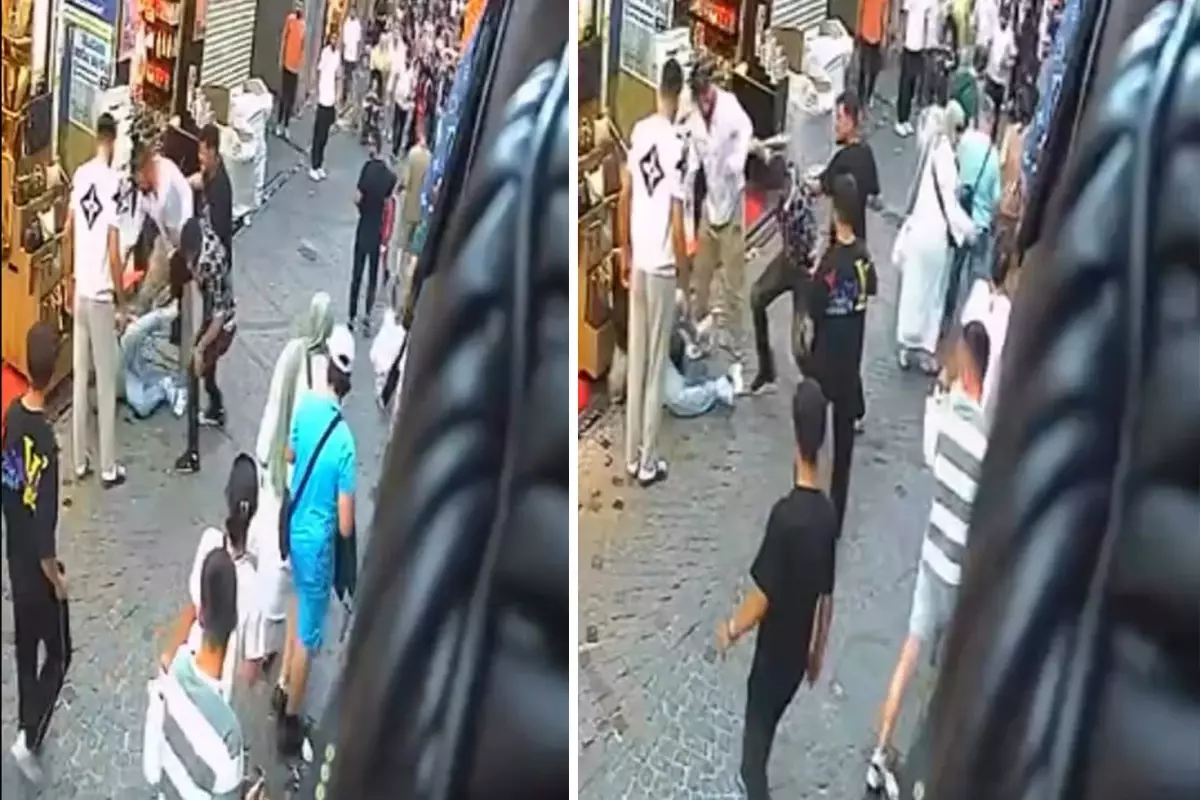 Sokakta yürürken tartıştığı 3 kişi tarafından sopa ve tekmelerle darbedildi