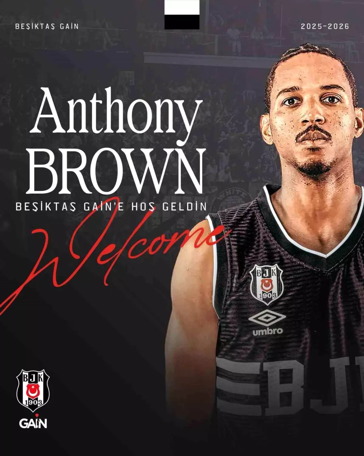 Beşiktaş'tan Yeni Transfer: Anthony Brown
