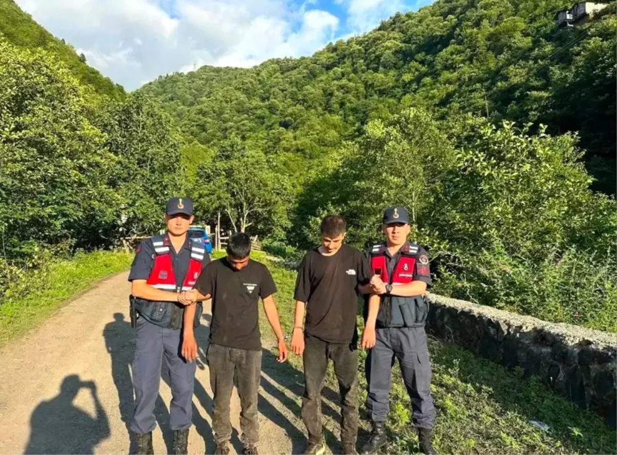 Artvin'de Yasa Dışı Sınır Geçişi: İki Yabancı Uyruklu Şahıs Yakalandı