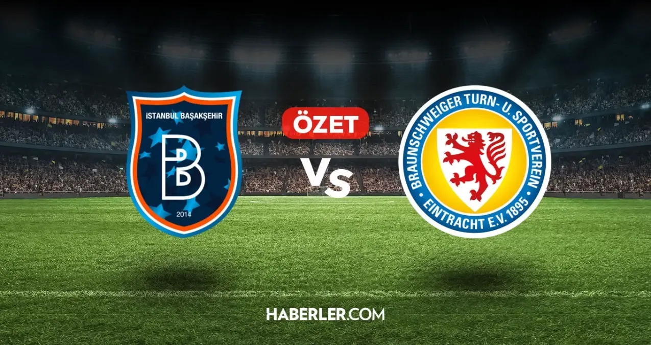 Başakşehir Braunschweig maç özeti ve golleri! (VİDEO) Başakşehir Braunschweig geniş özeti! Golleri kim attı, maç kaç kaç bitti?