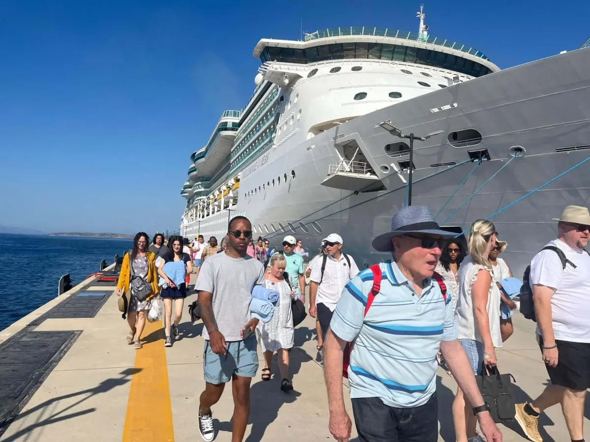 Bodrum'a Yabancı Turist Akını Devam Ediyor