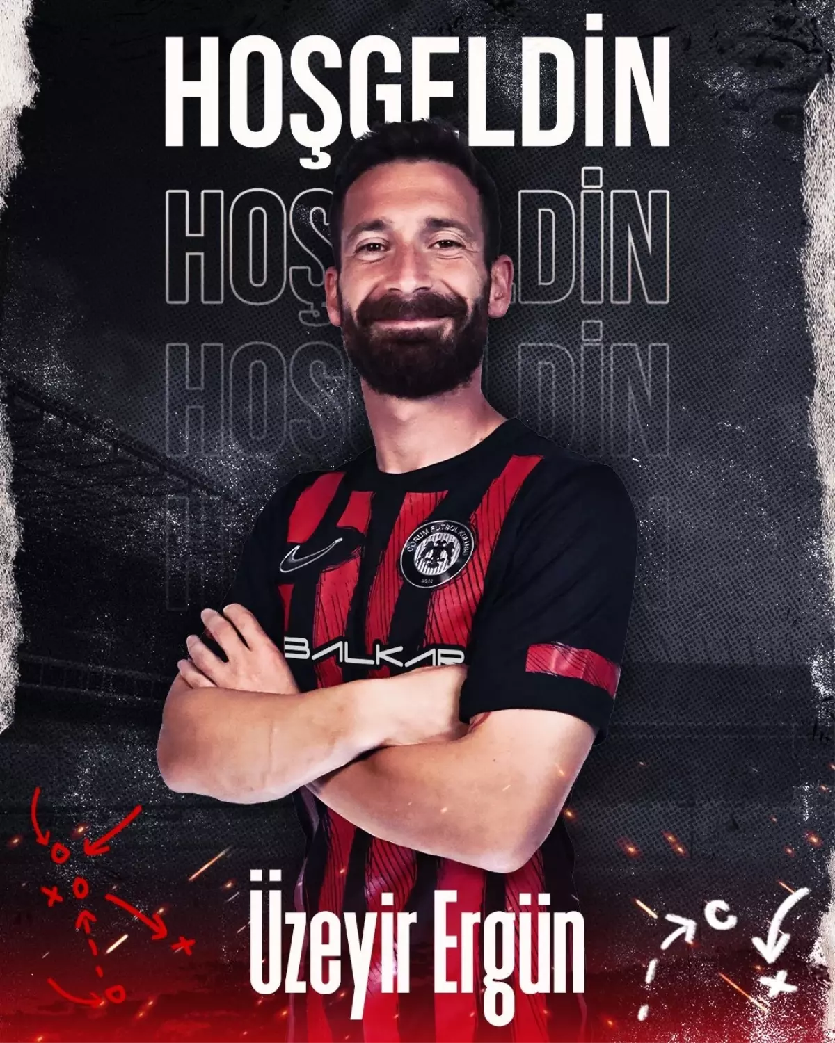 Üzeyir Ergün, Çorum FK'ya Transfer Oldu