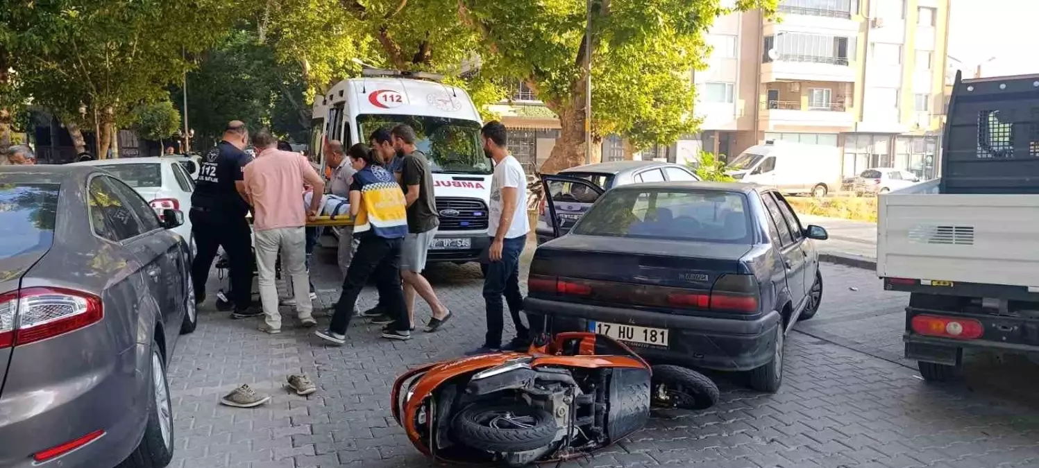 Çanakkale'de Trafik Kazası: Motosiklet Sürücüsü Yaralandı