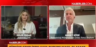 Meteoroloji Mühendisleri Odası İkinci Başkanı Ahmet Köse: Asıl sıcaklar henüz başlamadı