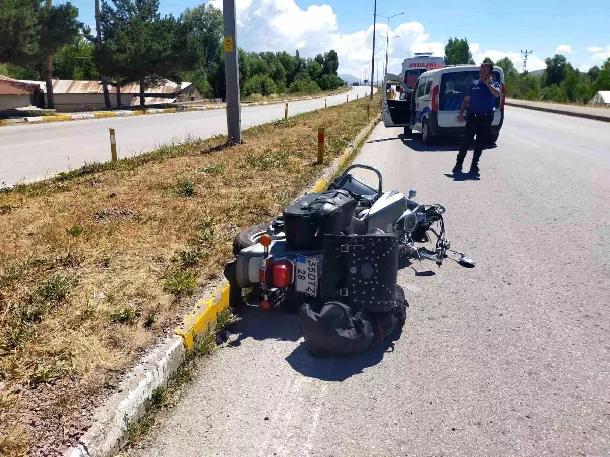 Sivas'ta Motosikletin Çarptığı Yaya Hayatını Kaybetti