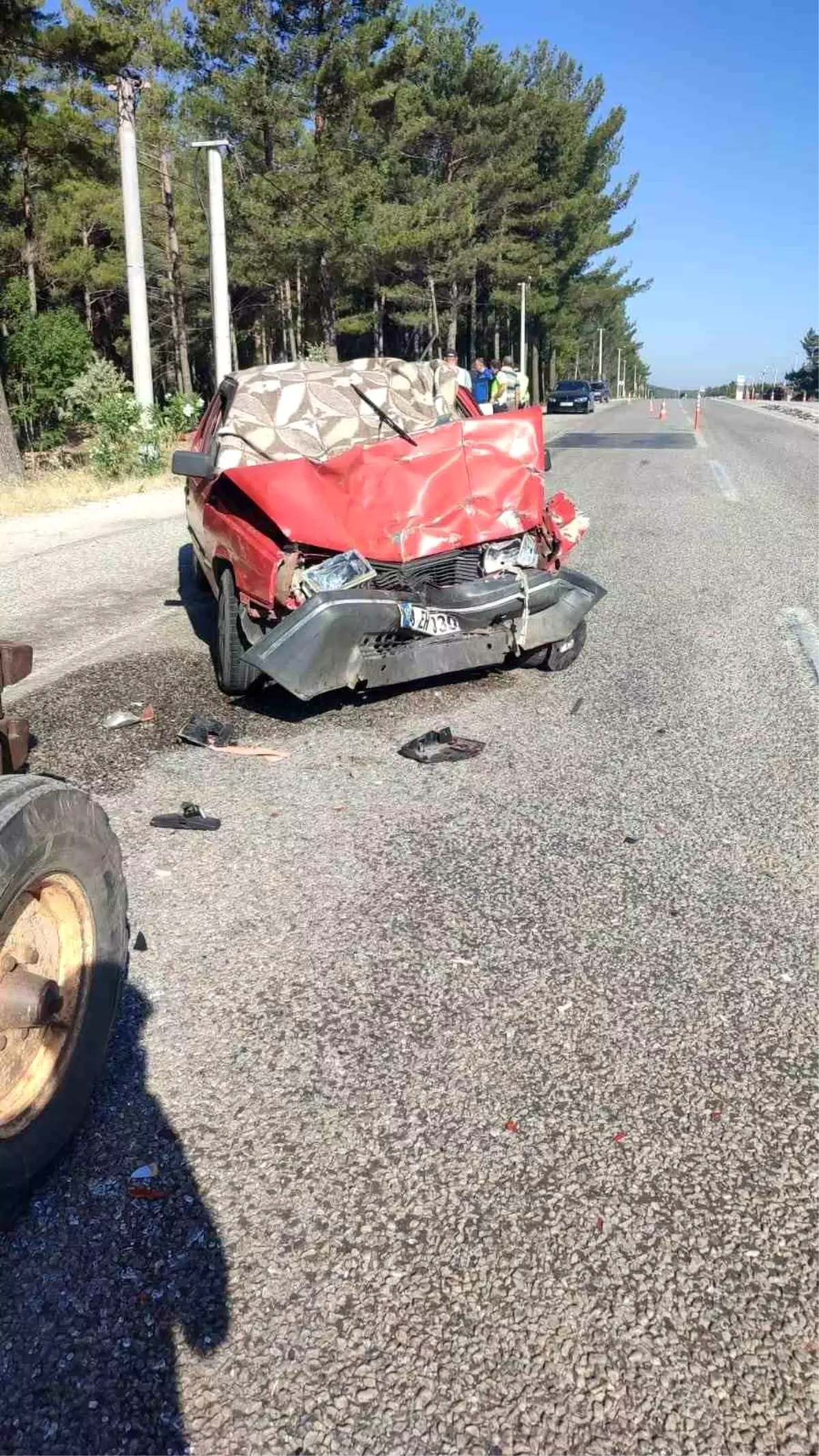 Muğla'da Trafik Kazasında İki Kişi Yaralandı