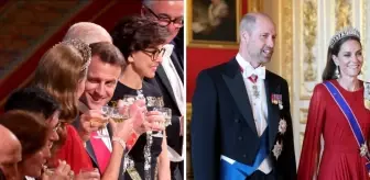 Resmi protokolde incelik mi, fazla samimiyet mi? Macron ve Kate'in tartışmalı anı