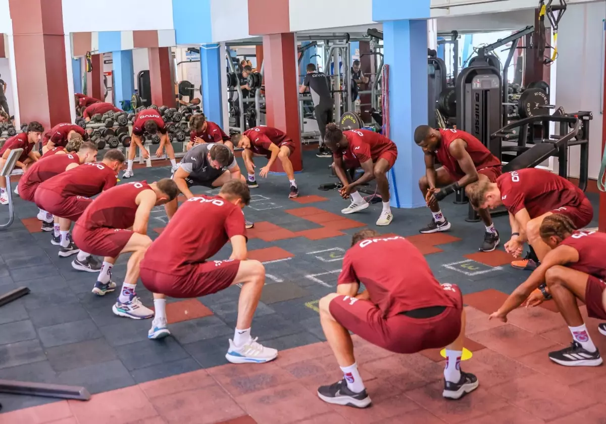 Trabzonspor Yeni Sezon Hazırlıklarına Devam Ediyor
