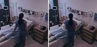 Üniformasının önünü açarak hastaya göğüslerini gösteren hemşireye tepki yağıyor