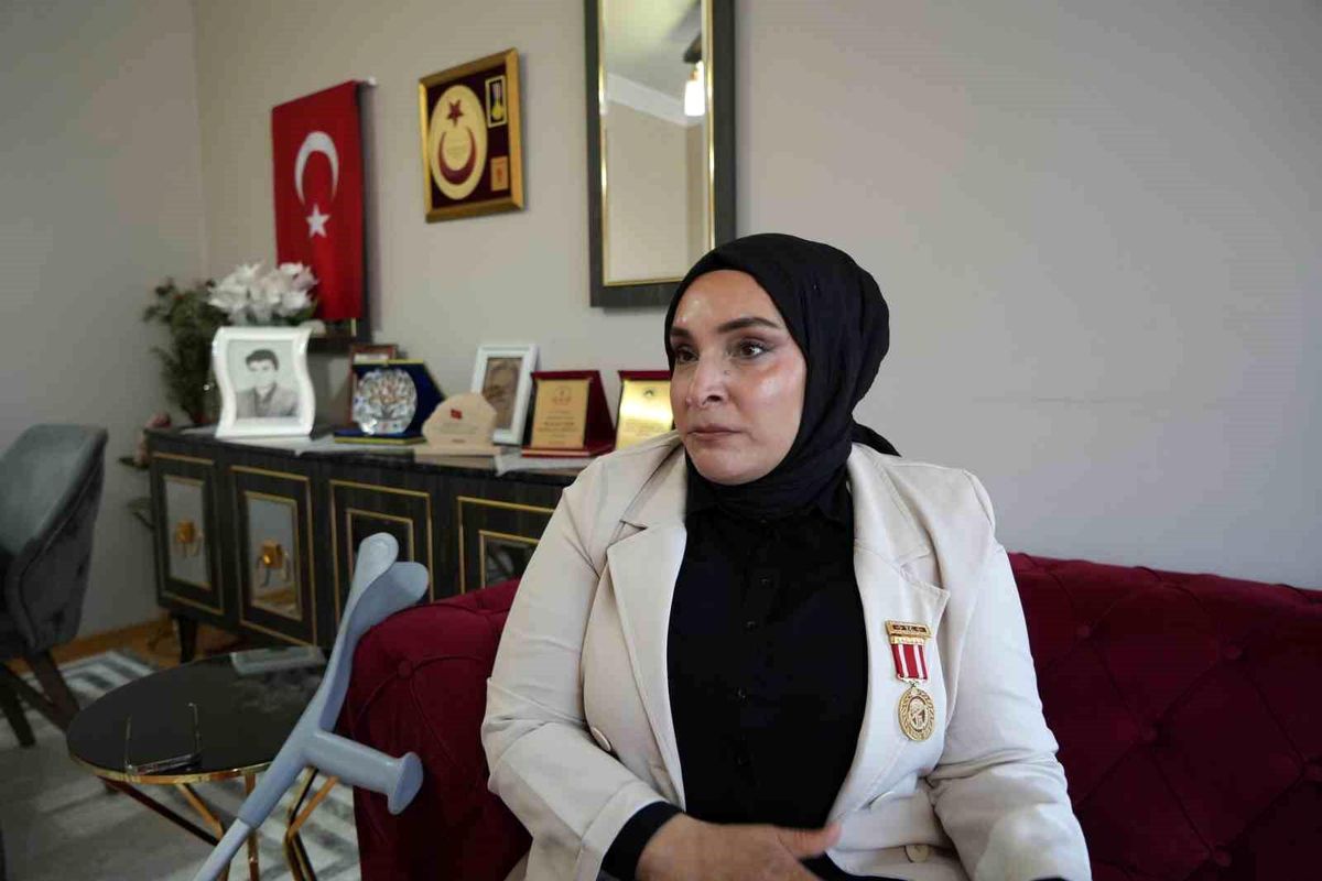 15 Temmuz şehidi eşi ve gazi Şefkatlioğlu: 'Vatan ve bayrak için bir kere değil, bin kere ölürüm'