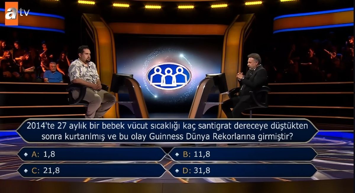 2014'te 27 aylık bir bebek vücut sıcaklığı kaç santigrat dereceye düştükten sonra kurtarılmış ve bu olay Guinness Dünya Rekorlarına girmiştir?