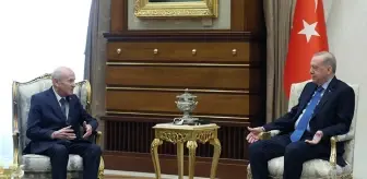 Ankara'da sürpriz görüşme! Cumhurbaşkanı Erdoğan, Bahçeli'yi kabul etti