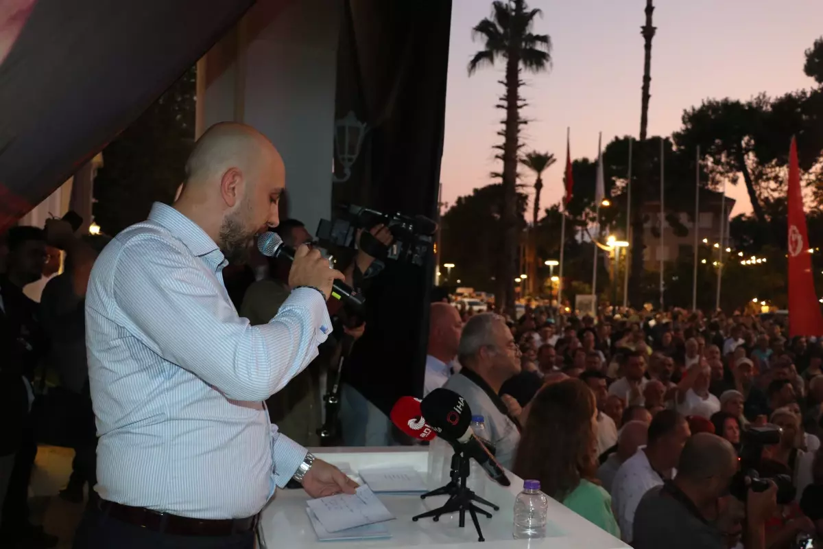Antalya'da 'İradeye Sahip Çık' Mitingi Düzenlendi