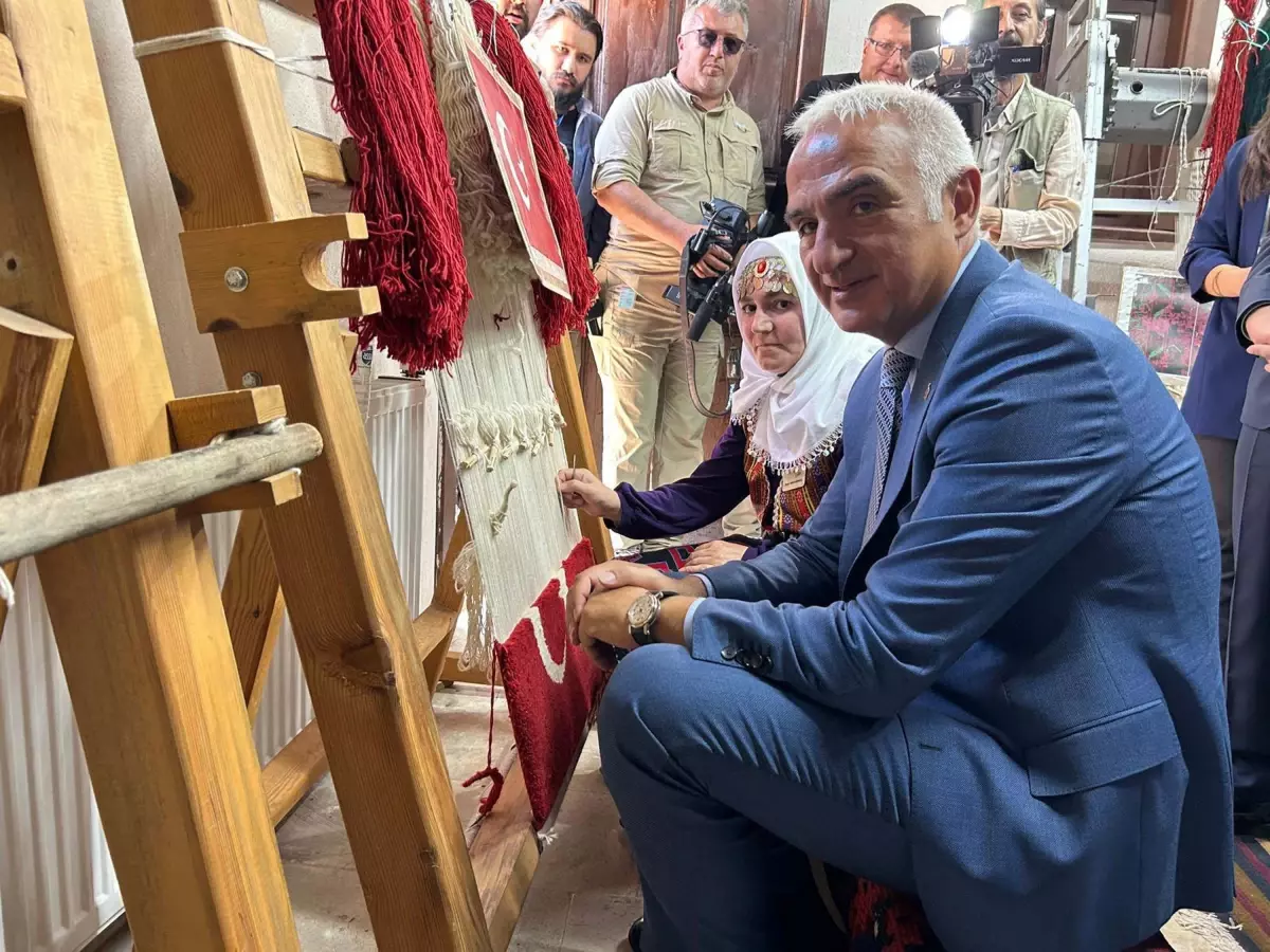 Bakan Ersoy, Uşak'ta Turizm Potansiyelini Değerlendirdi