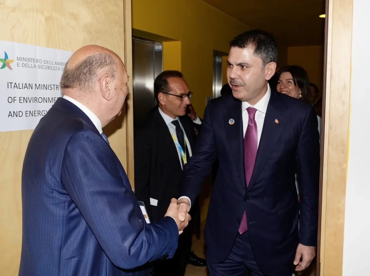 İtalya ile İklim Değişikliği Üzerine İş Birliği Görüşmesi