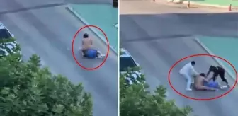 Çıplak halde sokağa çıkıp, yoldan geçen kadına saldırdı