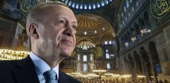 Cumhurbaşkanı Erdoğan'dan Ayasofya mesajı: Ebediyen özgür kalacak