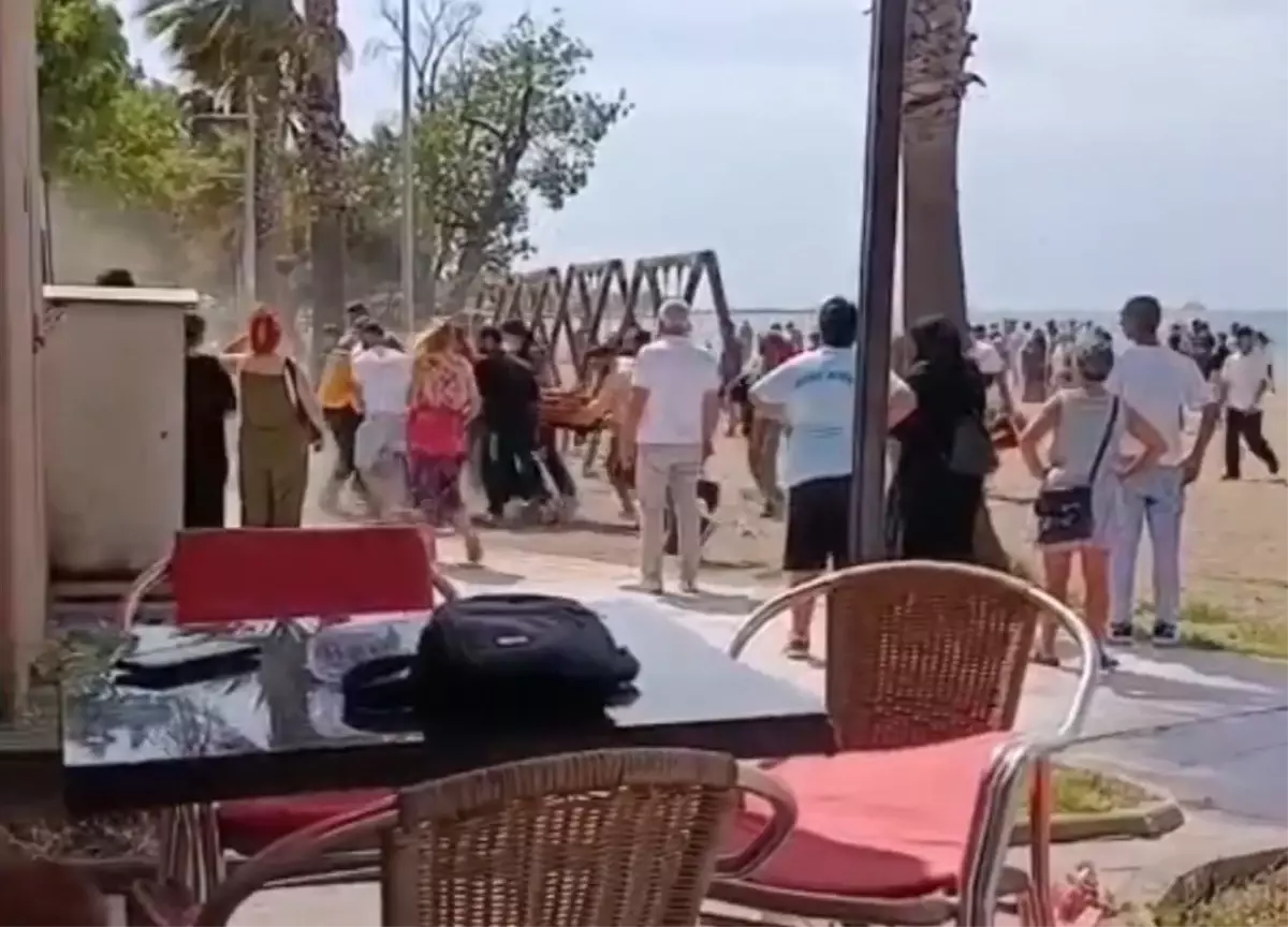 Yalova'da Tatil Yapan Çocuk Denizde Çırpındı