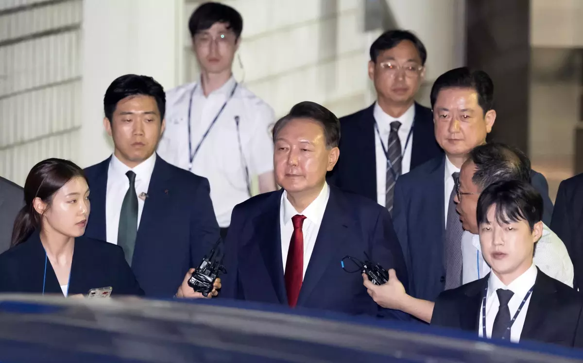 Eski Güney Kore Devlet Başkanı Yoon Suk Yeol İkinci Kez Tutuklandı