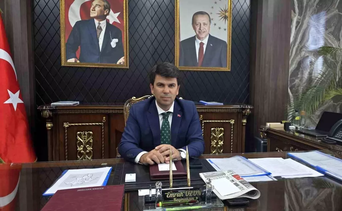 Emrah Uzun, Gediz Kaymakamlığı Görevine Başladı